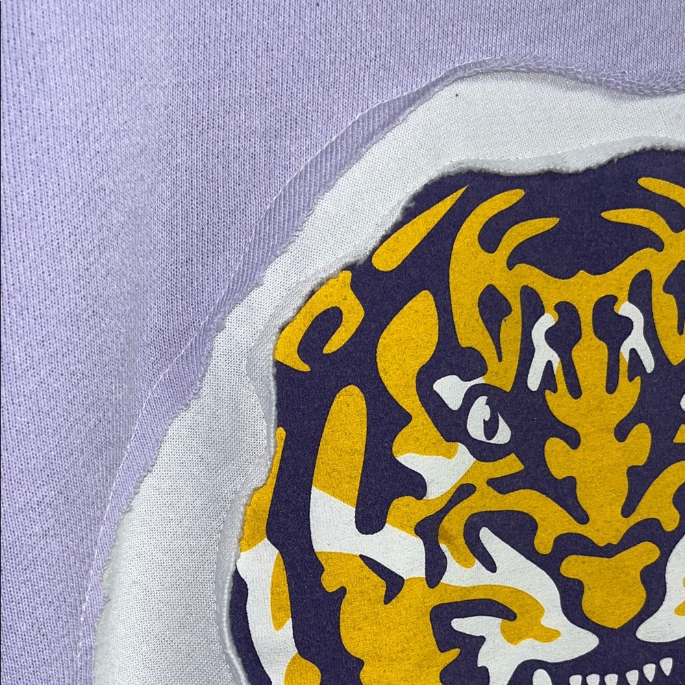 Custom LSU Tiger shirt thrift flip - Picture 3 of 6